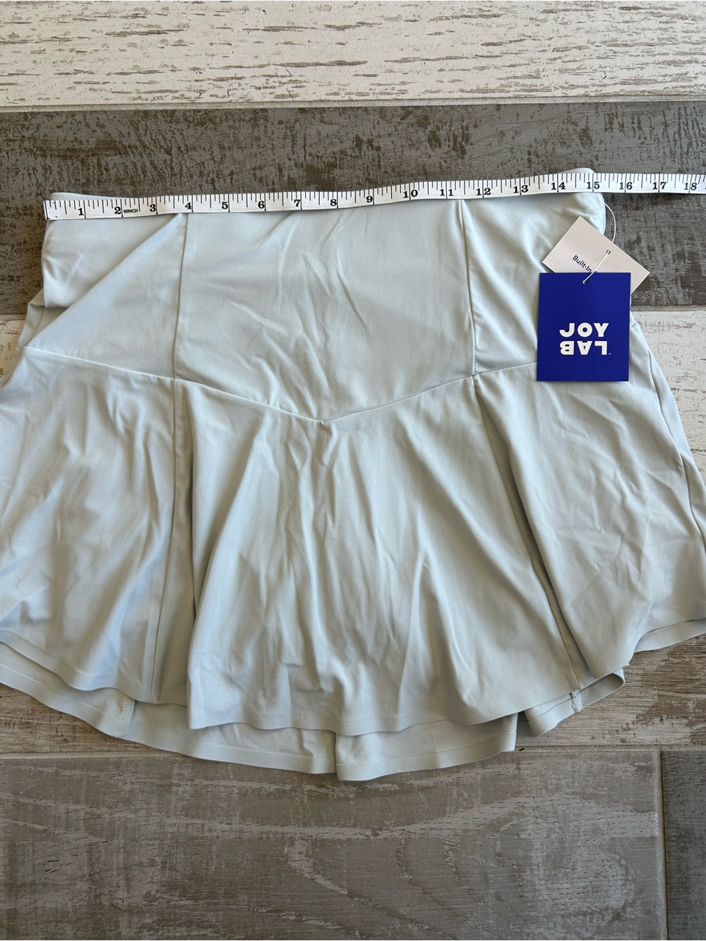 NWT JoyLab Gray High-Waist Athletic Skort Medium Tennis Pickleball Activewear - Picture 8 of 10